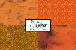 October Textures Halloween Texture