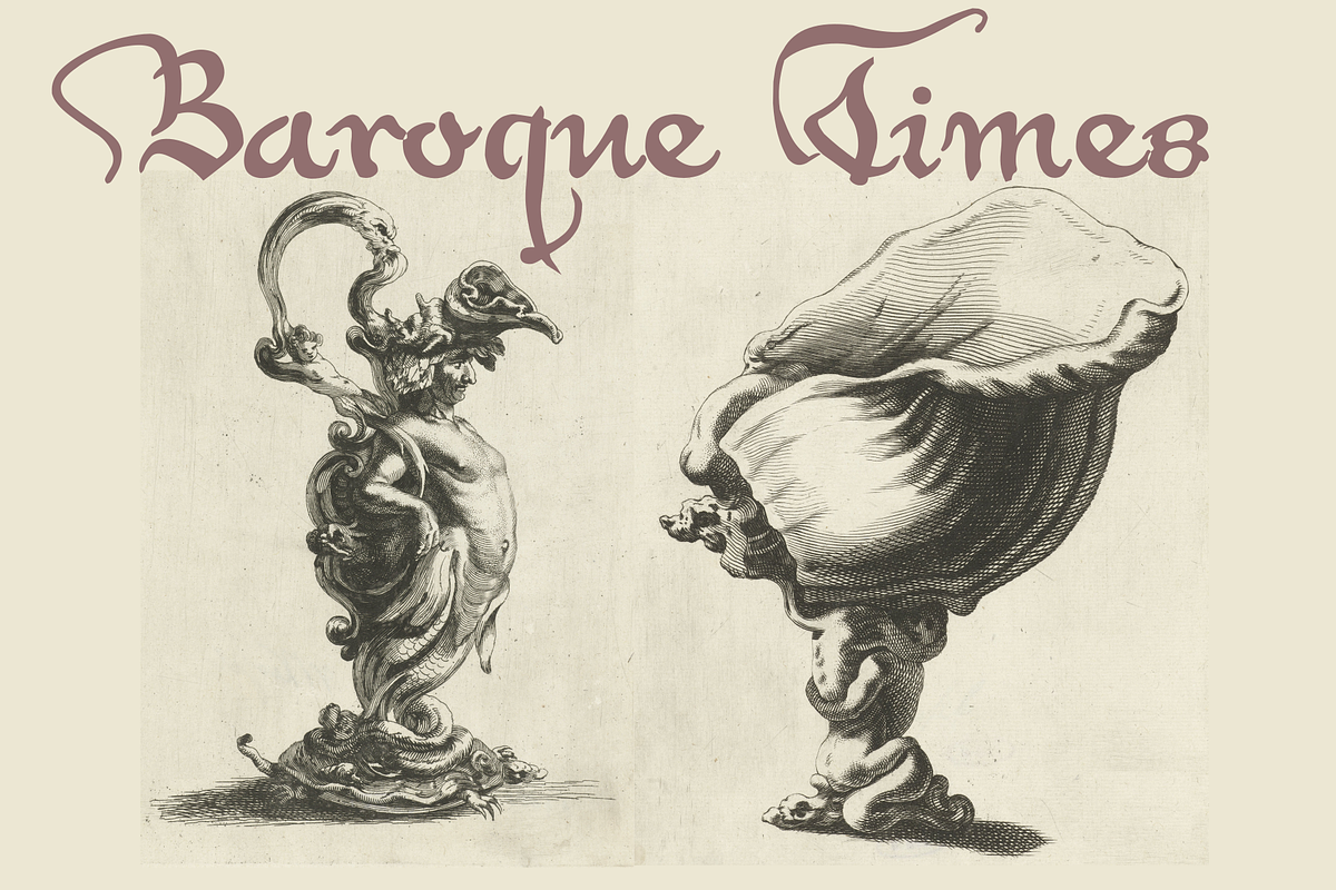 Baroque and Grotesque Times, a Wallpaper Graphic by Intellecta Design (Photo 2 of 10)