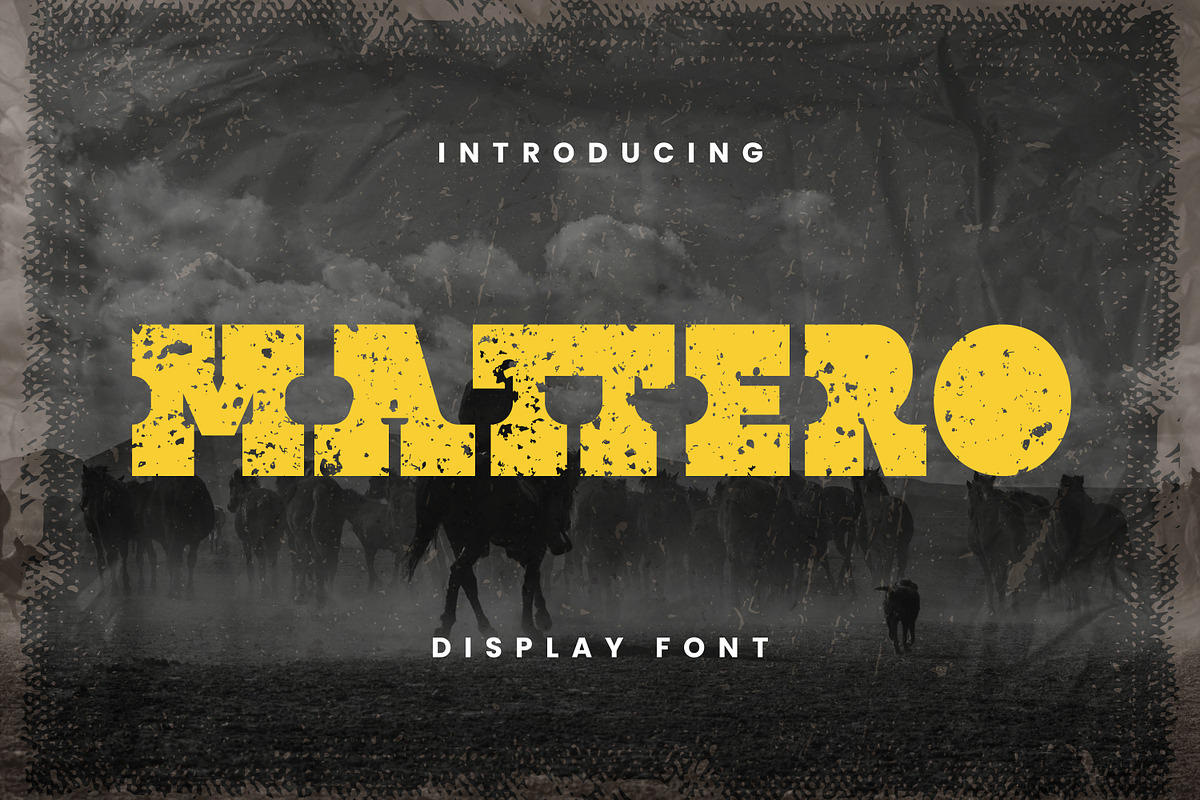 Mattero Font, a Serif Font by Haws.std (Photo 1 of 5)