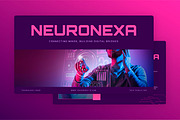 AI Technology Keynote Presentation, a Presentation Template by Kren Studio (Thumbnail 1 of 8)