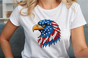 American Patriotic Eagle 4th of July, an Illustration by Sublimation Artist (Thumbnail 3 of 9)