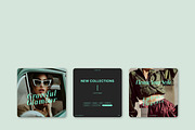 Trendy // Fashion Social Media Kit, a Social Media Template by SecondBrain Store (Thumbnail 4 of 9)