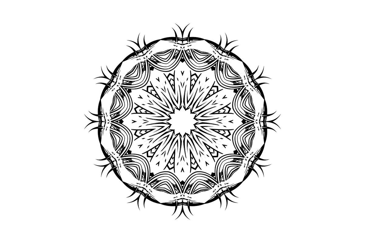 Premium Mandala Illustration Pack, a Decorative Illustration by NJ Himel (Photo 7 of 101)