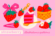 Strawberry, a Food Illustration by Twisted Tail (Thumbnail 1 of 6)