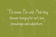 Olivia Font, a Sans Serif Font by Eike Creative (Thumbnail 3 of 4)