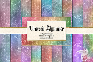 Unicorn Shimmer Textures