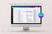 Resume Template, a Resume Template by DesignDevisers (Thumbnail 7 of 10)
