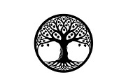 Sacred Tree of Life Vector Bundle, an Illustration by Designs_River (Thumbnail 12 of 51)