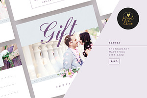 AVANDA Photography Gift Card