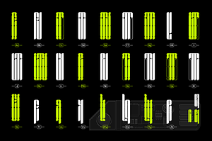 SEGAPUNK EXTENDED FONT FAMILY