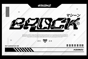 Cyber Kornea - Cyberpunk Mecha Font, a Symbol Font by Mofr 24 (Thumbnail 5 of 8)