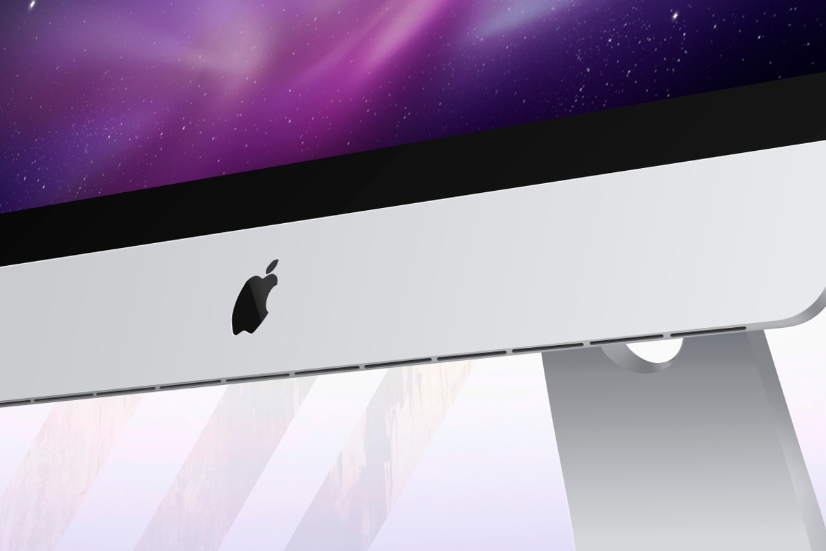 New Apple iMac (2014) Vector MockUp, a Mac Mockup by Alex_Yanko (Photo 5 of 5)