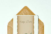 A vintage Easter greeting card, a Decorative Illustration by JYa_Design (Thumbnail 2 of 3)