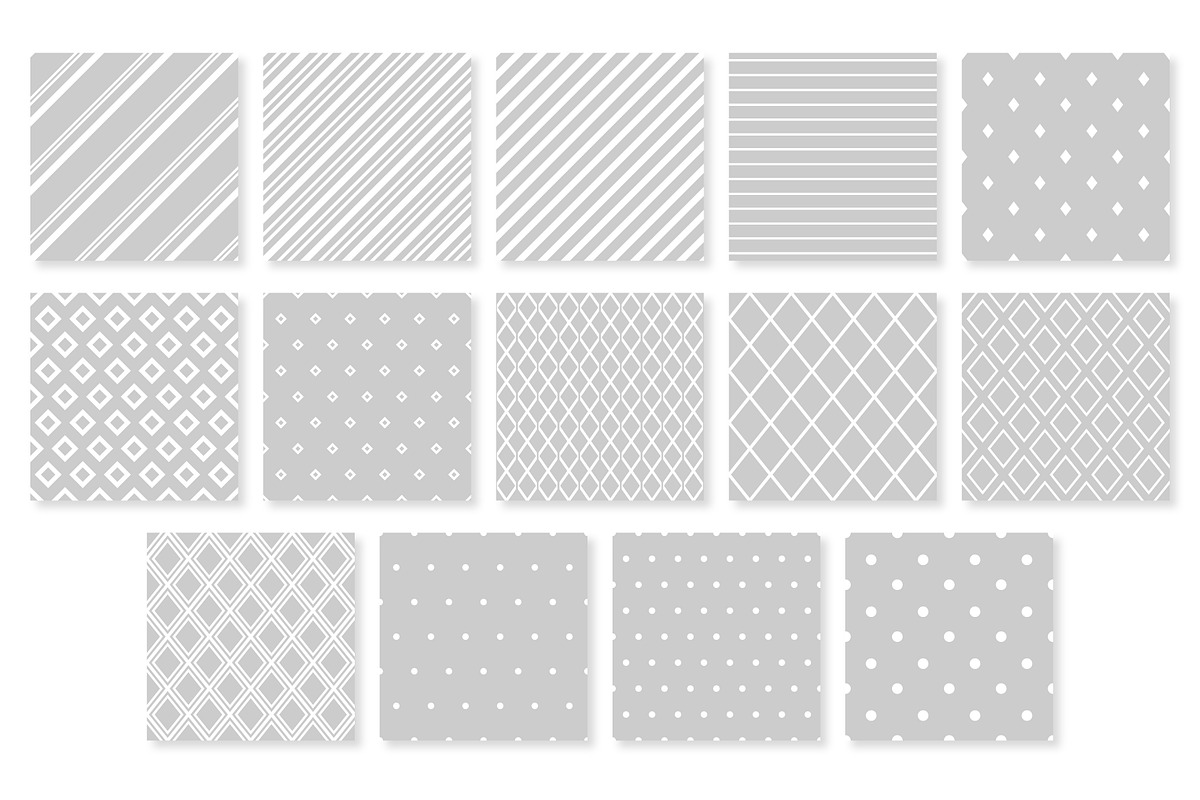 56 Simple Elegant Seamless Patterns, a Pattern Graphic by Vodoleyka (Photo 5 of 10)