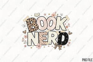 Book Nerd Ransom Note Collage PNG, an Illustration by CraftArtStudio