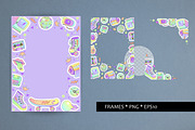 Retro vibes cliparts, vector., an Object Graphic by VaraNa Art (Thumbnail 5 of 11)