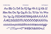 CS Adelina Stamp, a Script Font by Craft Supply Co. (Thumbnail 8 of 8)