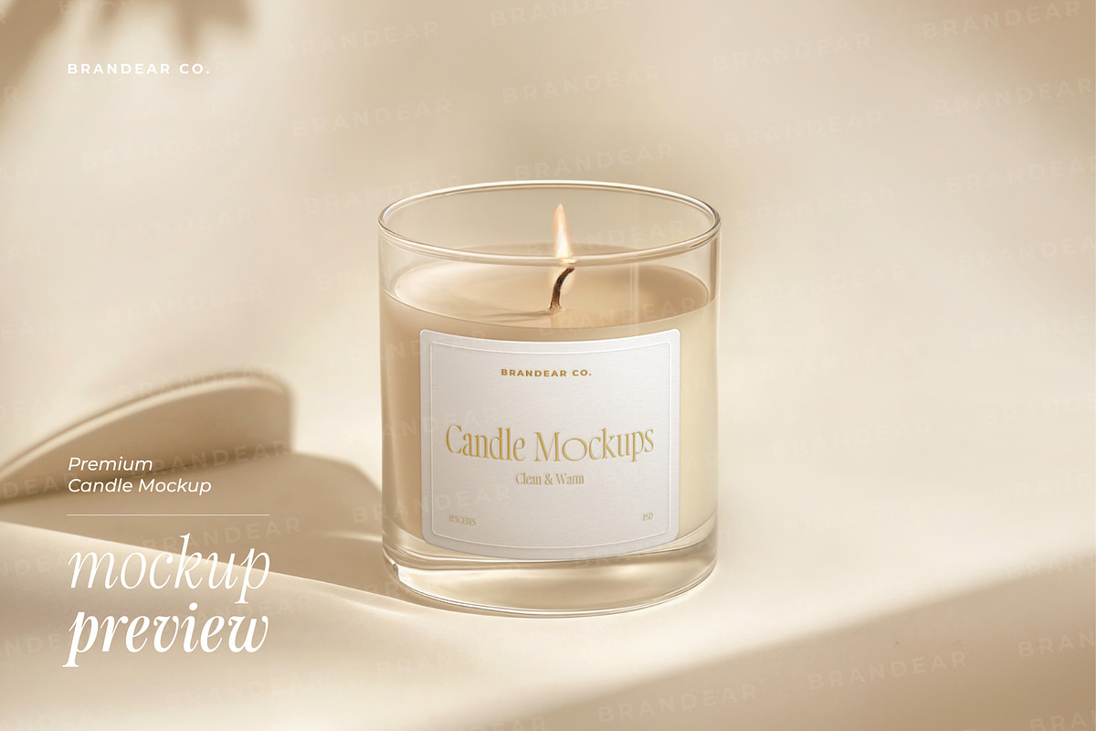 Candle Mockup Set, a Packaging Mockup by Brandear Design (Photo 15 of 17)