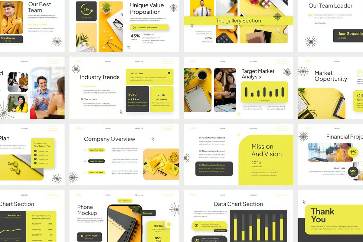 Business Plan Powerpoint Templates, a Presentation Template by Fit-tee (Photo 2 of 2)