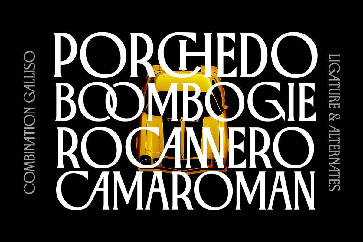 Galliso, a Serif Font by Dora Typefoundry (Photo 3 of 17)