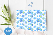 Blue Flower Watercolor Wedding Suite, an Invitation Template by Love Design (Thumbnail 12 of 13)
