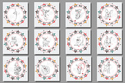 Chinese zodiac wheel with signs., an Illustration by Adamskyistudio (Thumbnail 4 of 6)