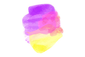 Colorful vector watercolor brush, an Illustration by the8monkey