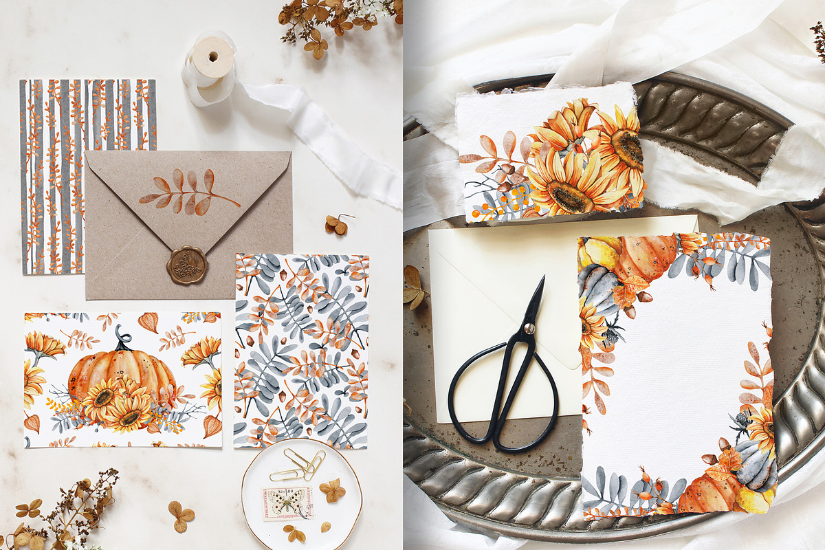 Autumn watercolor collection, a Graphic by Artmanata (Photo 9 of 11)