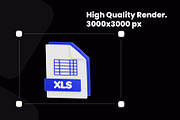 File Format 3D Icon Pack, a 3D by novia99design (Thumbnail 2 of 8)