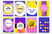 Invitation cards., an Invitation Template by DikayaMiau (Thumbnail 2 of 8)
