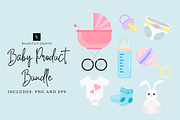 Baby Products - 8 Illustrations, an Object Illustration by Raafeya's Crafts (Thumbnail 1 of 3)