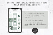 Instagram Engagement Booster | Canva, a Social Media Template by Thirty One Palms Studio (Thumbnail 4 of 7)