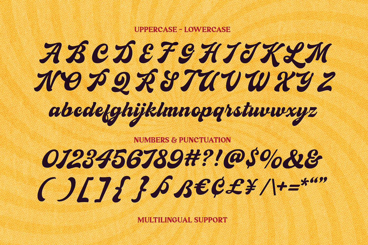 The Buntank - Retro Script, a Script Font by Arterfak Project (Photo 13 of 14)