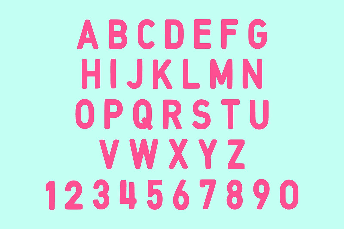 Comica House | Cute Comic Font, a Sans Serif Font by Fourteen Letter (Photo 5 of 6)