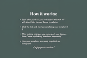 New Instagram Post Size Templates, a Social Media Template by Ink Gallery (Thumbnail 6 of 6)