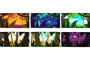 Collection of Beautiful Scene of, an Animal Illustration by TopVectors