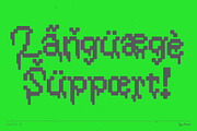 Edgelord TM – Medieval 8-bit Font, a Blackletter Font by Type Mania (Thumbnail 9 of 10)