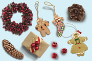 Christmas Holiday Scene Creator, a Books & Magazine Mockup by La Bella Rue (Thumbnail 5 of 6)