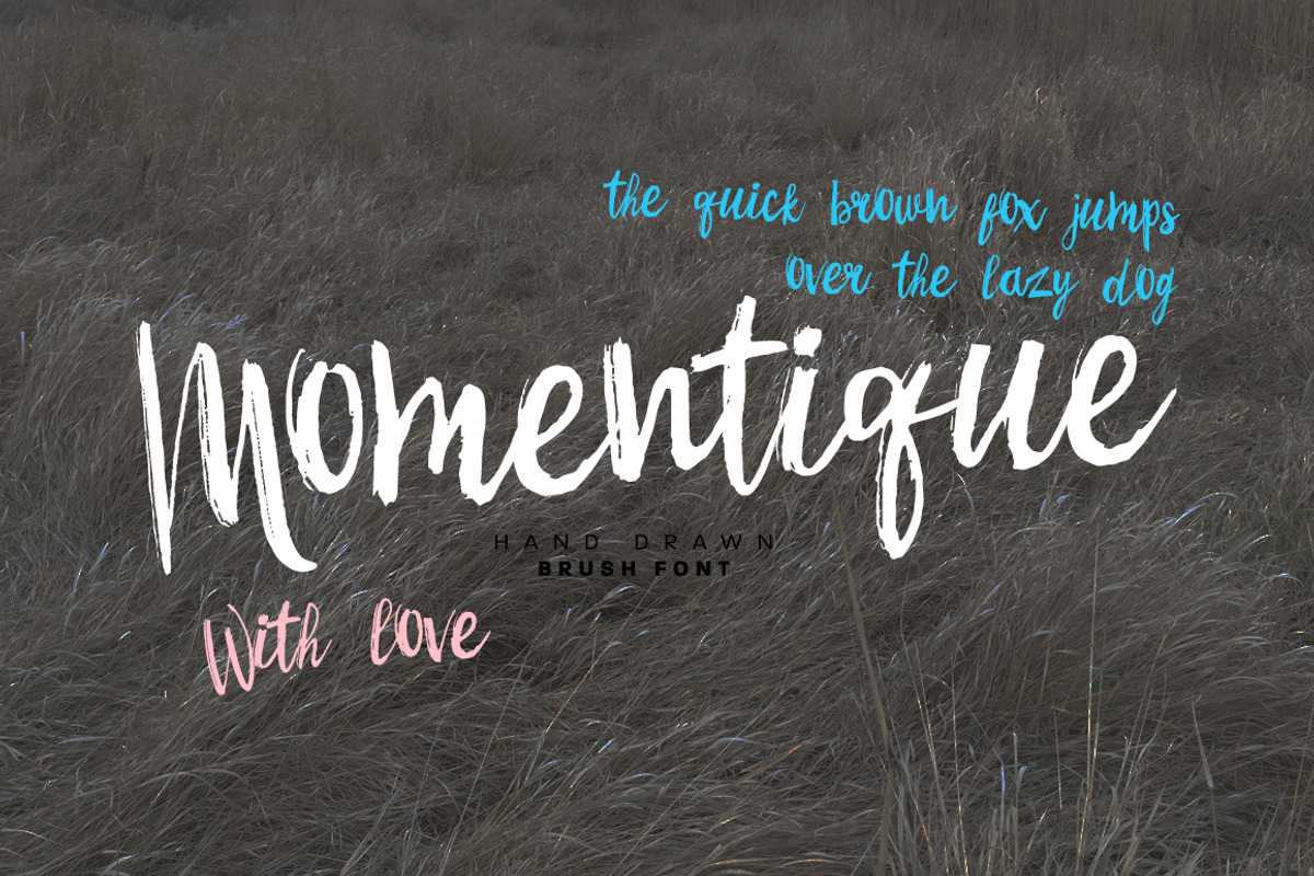 Momentique font