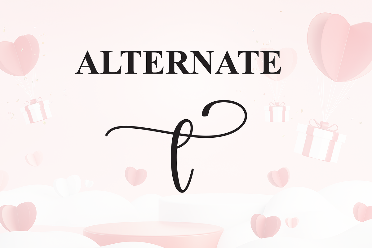 Valentine | Script Font, a Handwritten Font by Scratchones (Photo 8 of 9)