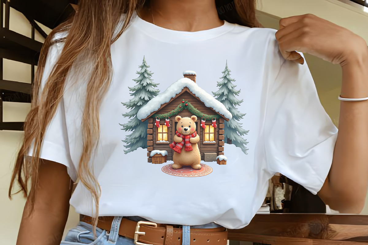 Christmas Wild Bears Sublimation Cli, an Illustration by CrexoraLab (Photo 4 of 5)