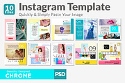 CHROME Instagram Post, a Social Media Template by dePanda (Thumbnail 5 of 5)