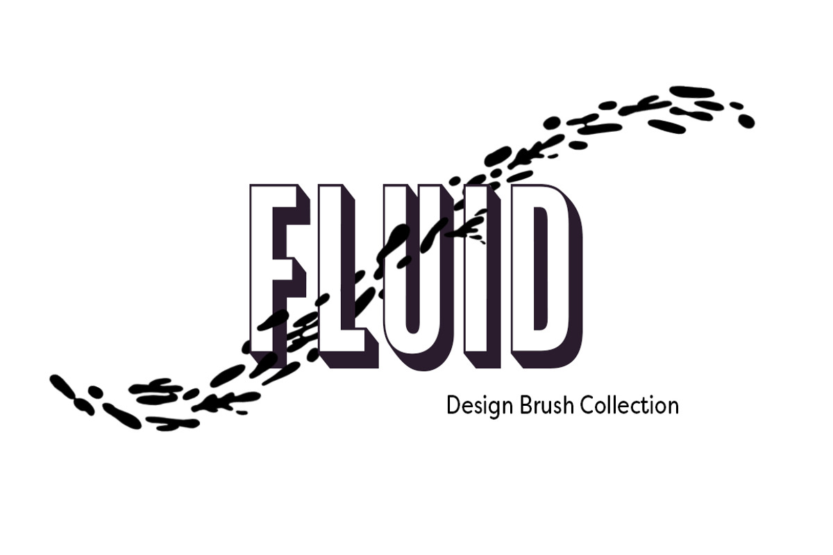 Fluid Design Photoshop Brushes, a Brush Add-On by Si Design Loft (Photo 1 of 4)
