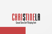Christinela Sans Serif, a Sans Serif Font by DCD Vector Co. (Thumbnail 1 of 6)