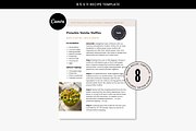 Canva Recipe Template | Matcha, a Templates & Theme by Erin Cassidy (Thumbnail 4 of 5)