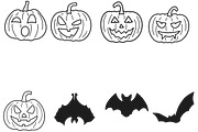 Halloween Elements Set 9, a Brush Add-On by Disasterology Ink (Thumbnail 8 of 10)