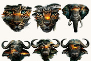 Nature Exposure Animals Clipart, an Animal Illustration by BusyDaydesign (Thumbnail 2 of 9)