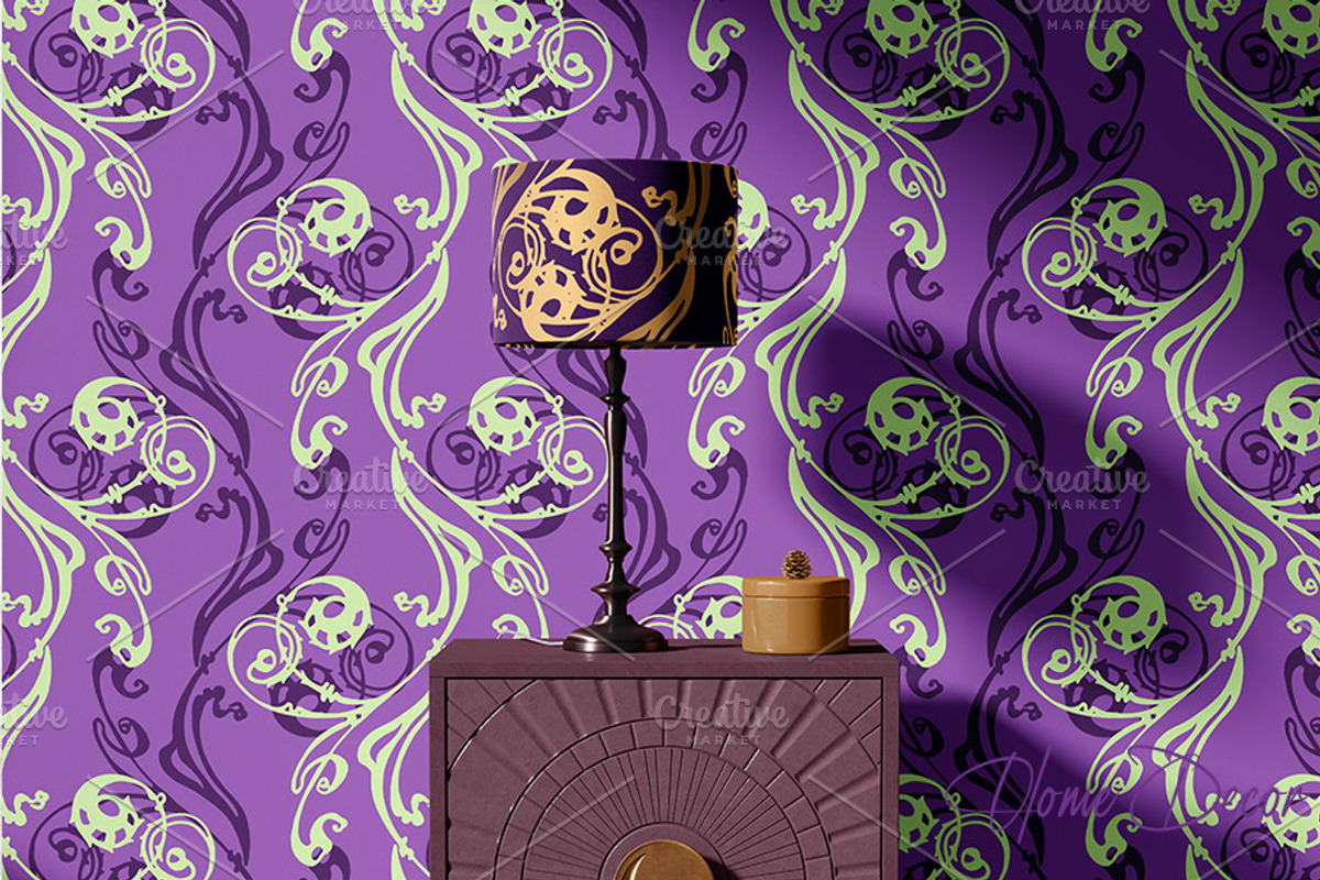 Magic Swirls – Vector Patterns, a Pattern Graphic by ilustrinna (Photo 3 of 9)