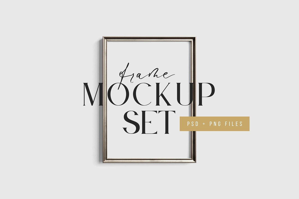 Gallery Wall Mockup Set of 8 | 14, a Product Mockup by DESIGN BY nube (Photo 2 of 8)