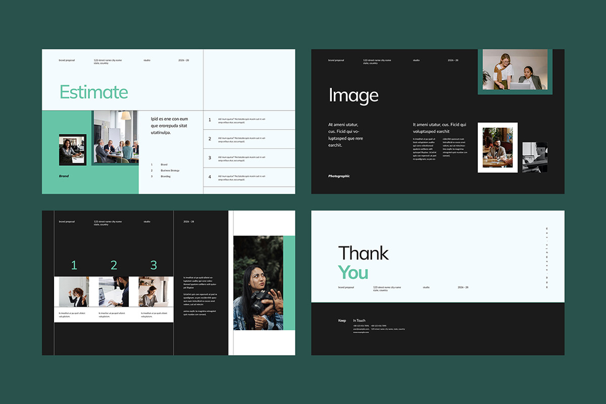 Project Proposal Keynote Template preview 8